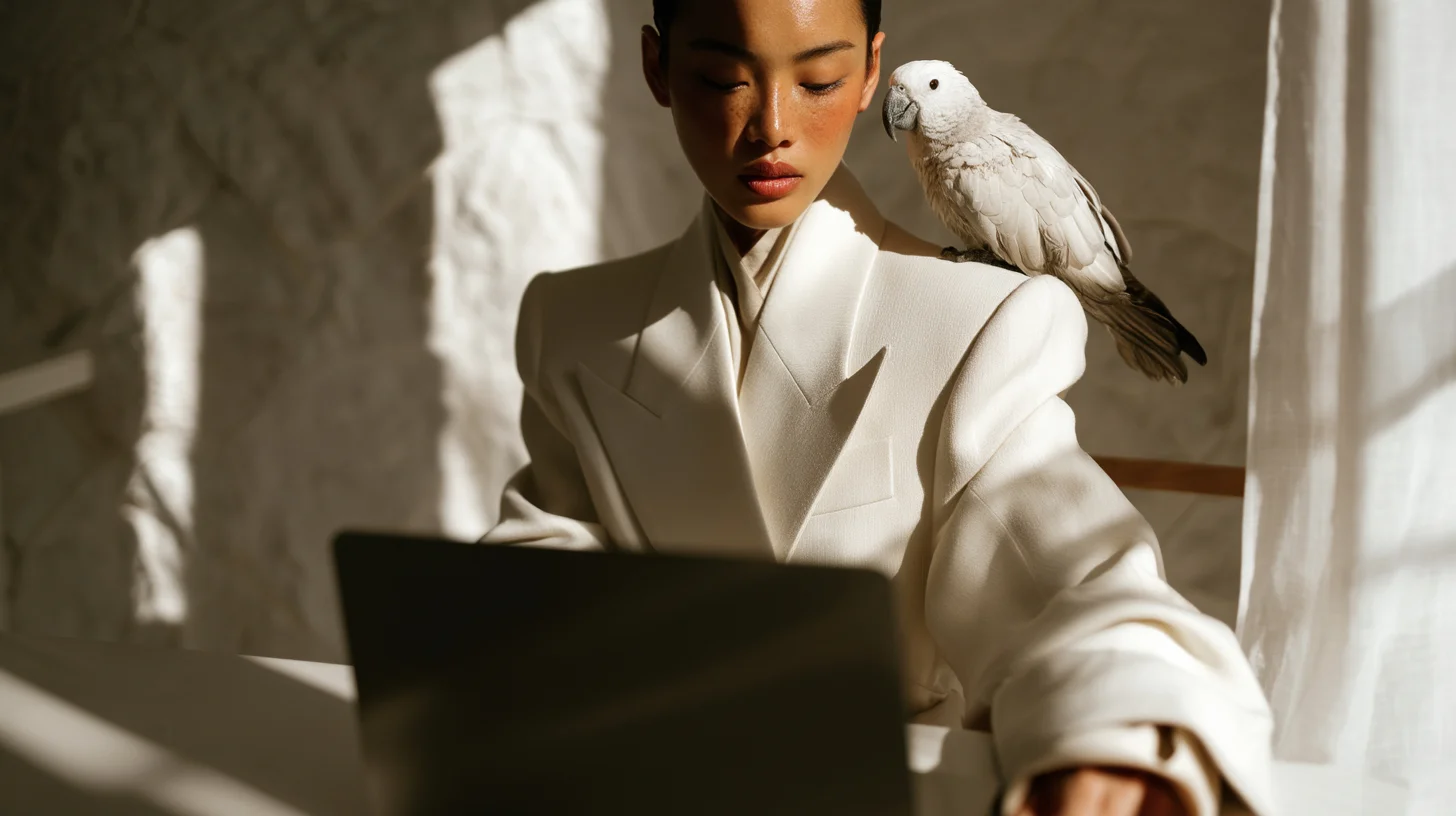 Loro Labs, editorial portrait at work